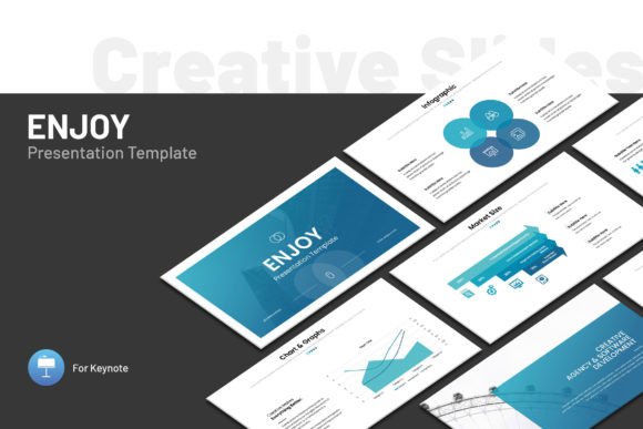 Download Enjoy Keynote Presentation Template - Presentation Collection