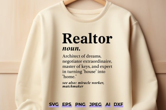 Download Realtor Definition SVG Funny Real Estate - Estate Collection