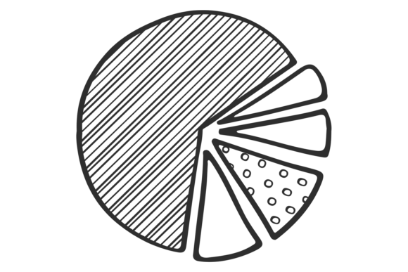 Download Pie Chart Doodle. Data Distribution Info - Chart Collection