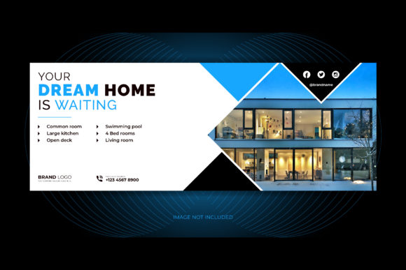 Download Real Estate Rent Sale Facebook Cover - Estate Collection