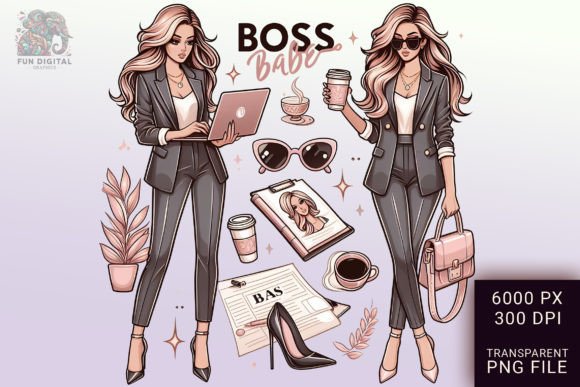 Download Girl Boss Entrepreneur Businesswoman Art - Entrepreneur Collection