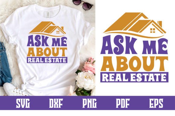 Download Ask Me About Real Estate Svg - Premium Resources