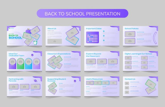 Download Kids School PowerPoint Presentation - Presentation Collection