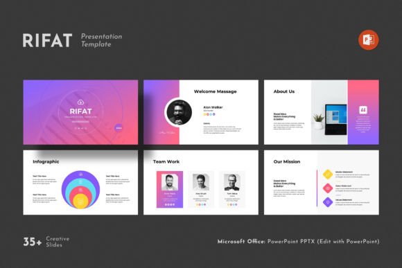Download Rifat PowerPoint Presentation Template - Presentation Collection